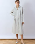 A-line pintuck dress