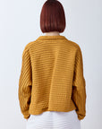 Cropped Jersey Jacket
