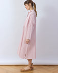 A-line pintuck dress