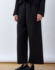 Pintuck Cotton Jersey Trouser
