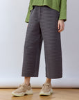 Pintuck Cotton Jersey Trouser