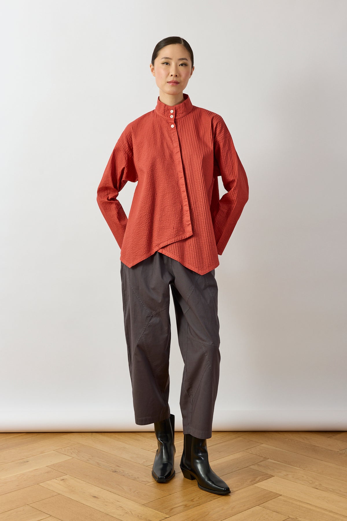 Hasen Asymmetric Shirt