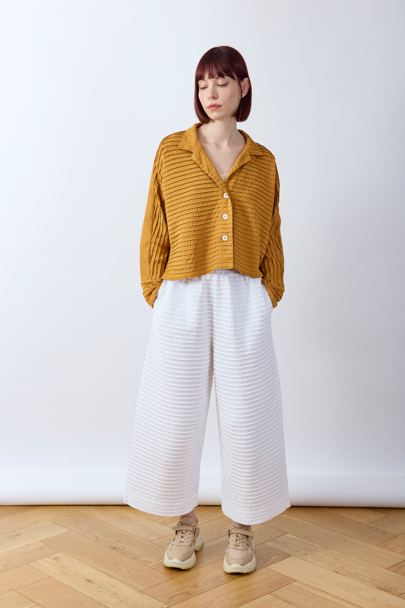 Cropped Jersey Jacket
