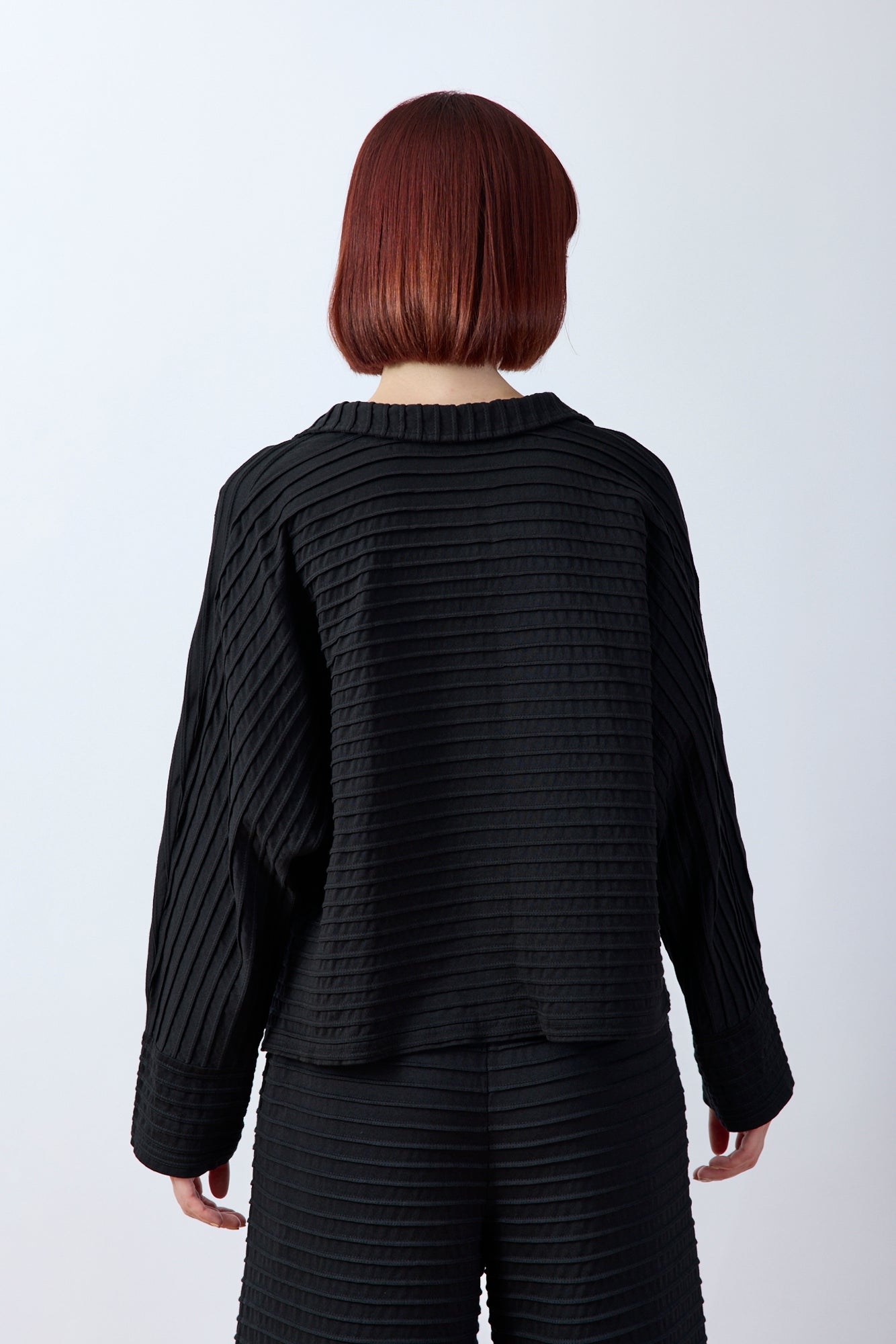 Cropped Jersey Jacket