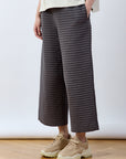 Pintuck Cotton Jersey Trouser