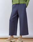 Pintuck Cotton Jersey Trouser
