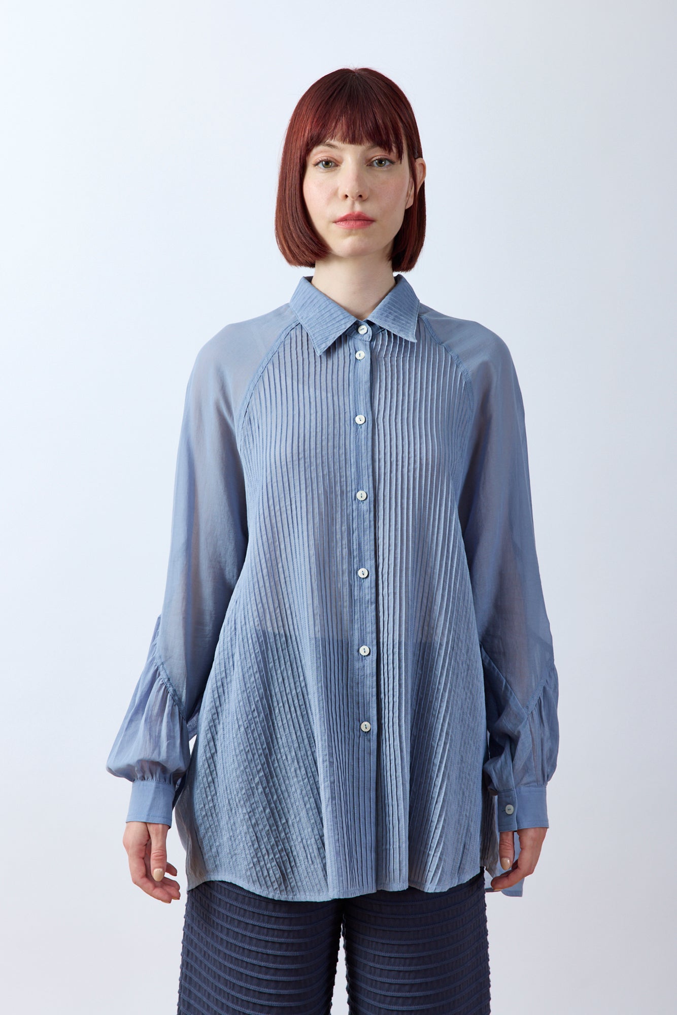 Rongo Cotton Chiffon Shirt