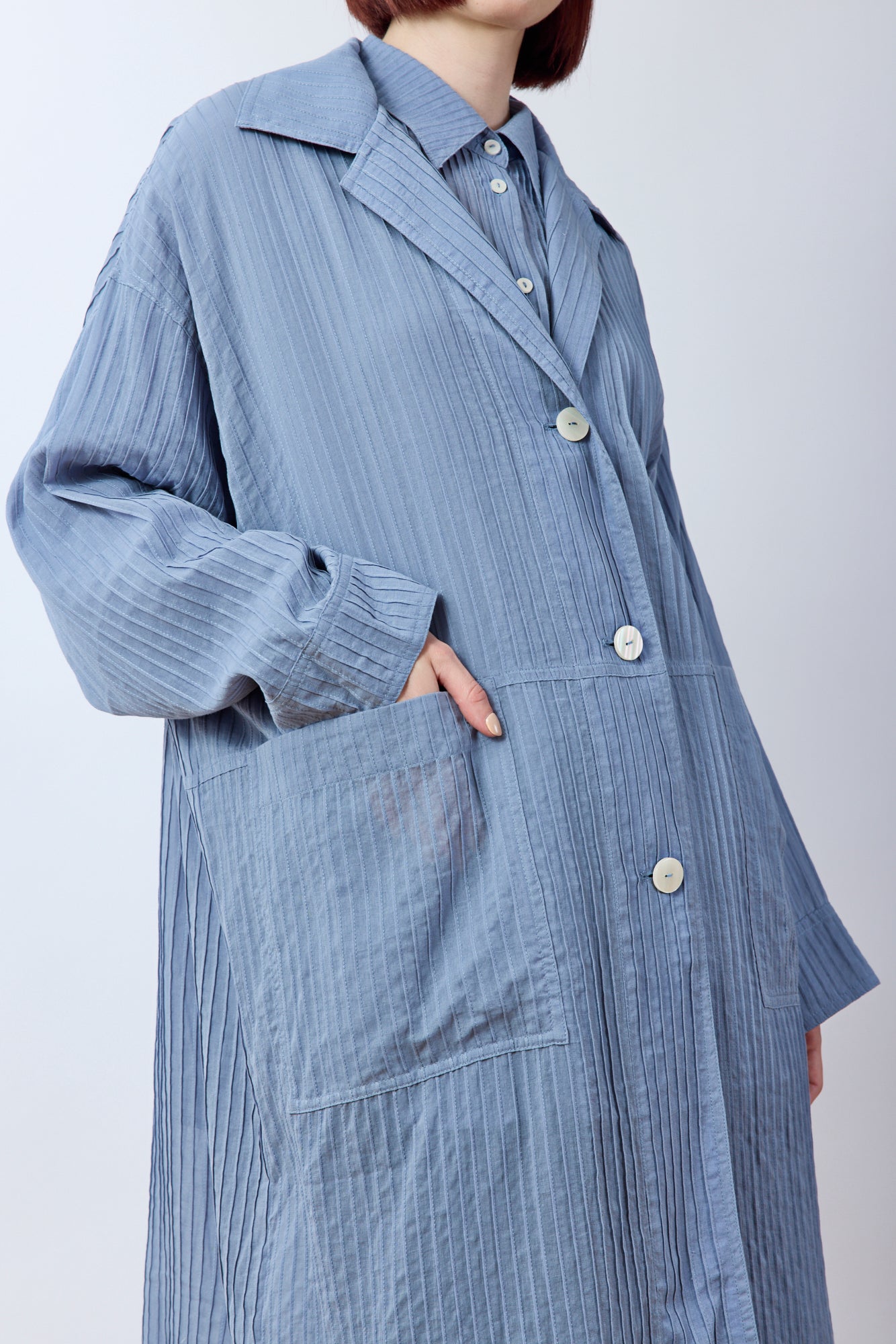 Rongo Cotton Chiffon Jacket