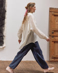 Rongo Cotton Chiffon Shirt