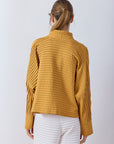 Cropped Jersey Jacket